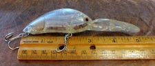 Unknown Clear Rattling Deep Crankbait Lure