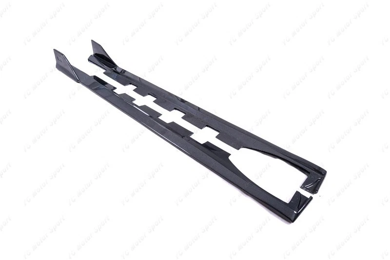 Faldón lateral de carbono estilo TMS debajo de la borda para 21-24 Toyota GR86 ZN8 Subaru BRZ ZC8 Foto 3 de 4