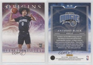 2023-24 Panini Origins Taking the Leap Anthony Black #20 Rookie RC