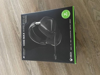 CORSAIR - VOID v2 Max Wireless Gaming Headset for Xbox, PC, Playstation, and ...