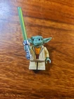 LEGO Star Wars Yoda Clone Wars Minifigure Gray Hair, SW0219