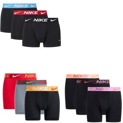 Nike Boxershorts Unterhose Herren 3er Pack Unterwäsche Boxer Shorts schwarz