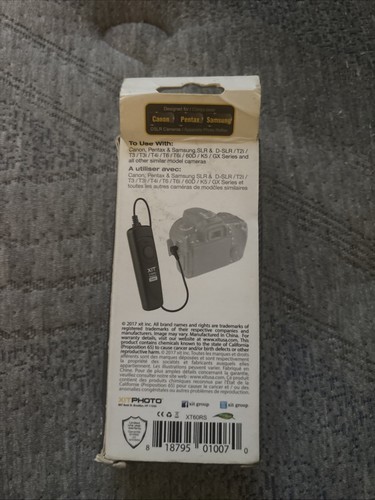 XITPHOTO Remote Shutter Release Designed for Canon, Pentax, and Samsung DSLR Cam - Picture 2 of 4