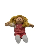 1982 Cabbage Patch Doll Appalachian Artworks Blonde/Blue Eyes Shoes Outfit Paper