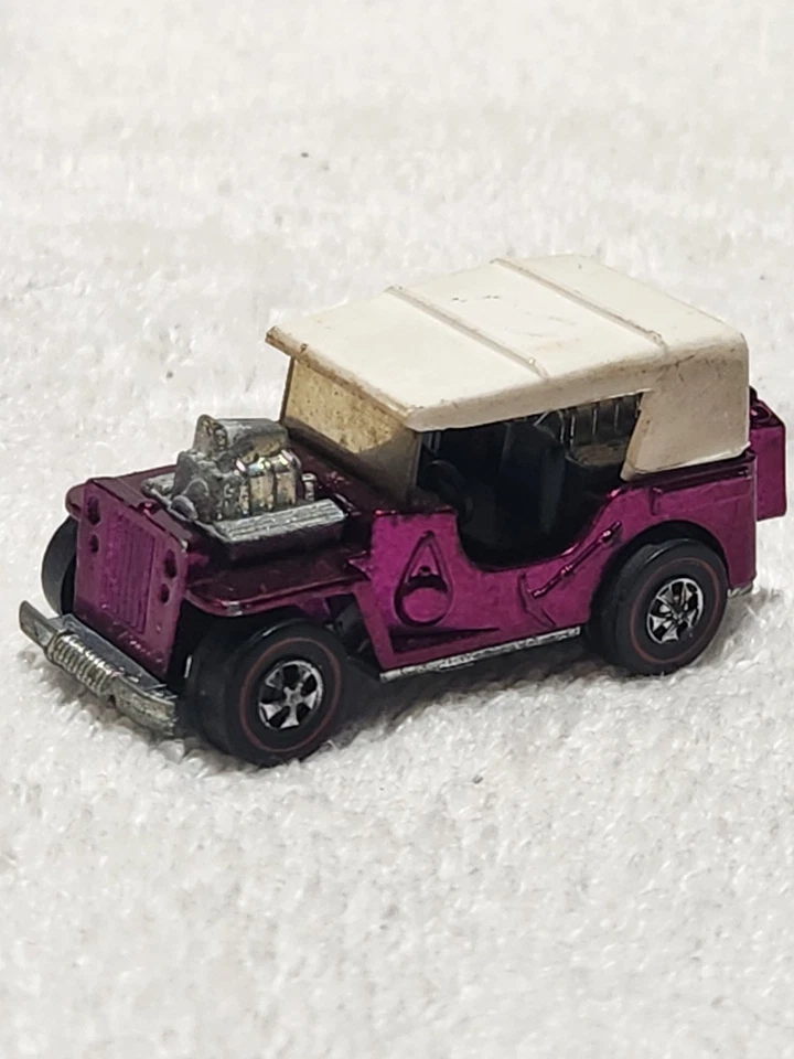 Hot Wheels Redline 1971 tolva de hierba púrpura original excelente estado Foto 2 de 4