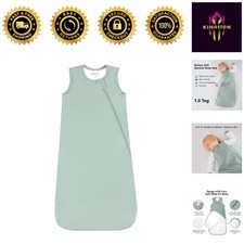 Machine Washable Baby Sleep Sack with Stretchy Leg Room - 6-12 Sage