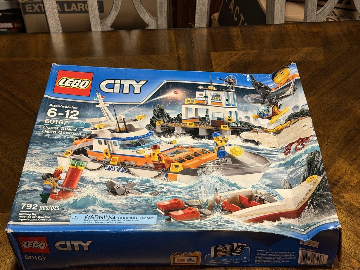 お取り置き中☆ LEGO (レゴ) 海上レスキュー隊と司令基地 レゴブロック 60167
