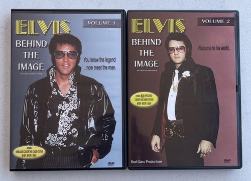 Elvis Presley Behind The Image Volume 1 & 2 DVD Bud Glass Sandi Miller