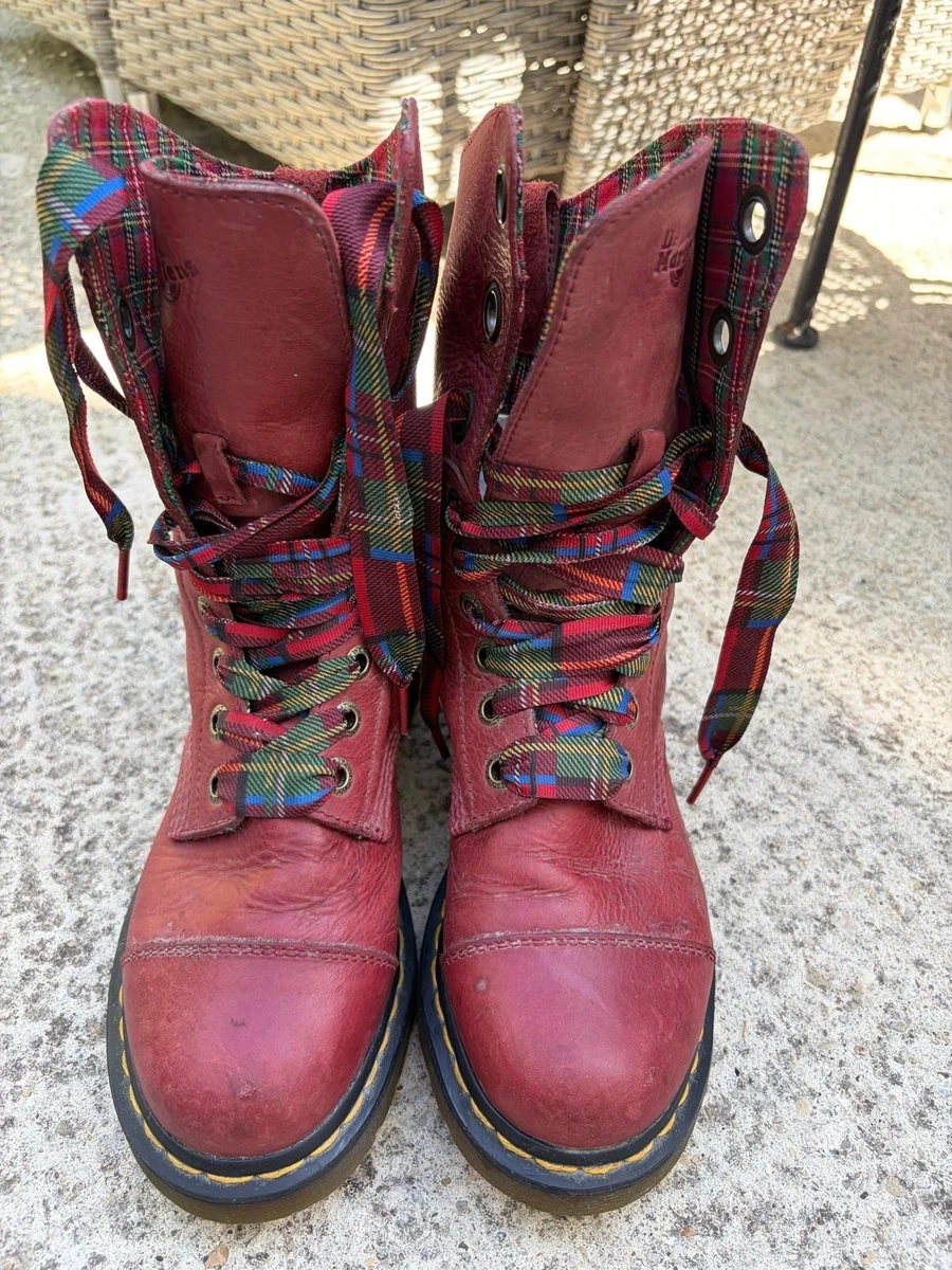 Dr. Martens Cherry Red Boots for Women for sale | eBay UK