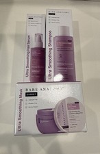 Bare Anatomy Ultra Smoothing Hair Care Set. Shampoo, Hair Serum, Hair Mask
