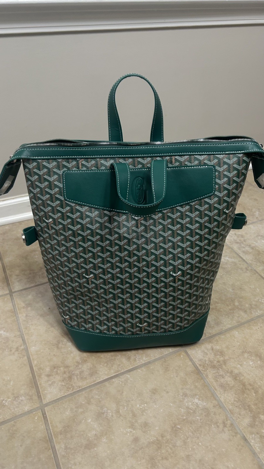 Green G0yard Backpack With Adjustable Straps (Free Shipping)
