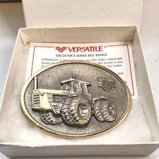 NIB - Versatile Tractor - Metal Belt Buckle - No. 872 Of 1,245 Made - BB-15