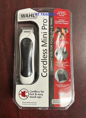 WAHL Mini Pro CORDLESS Compact TOUCH-UP Hair Beard BATTERY Precision Trimmer 