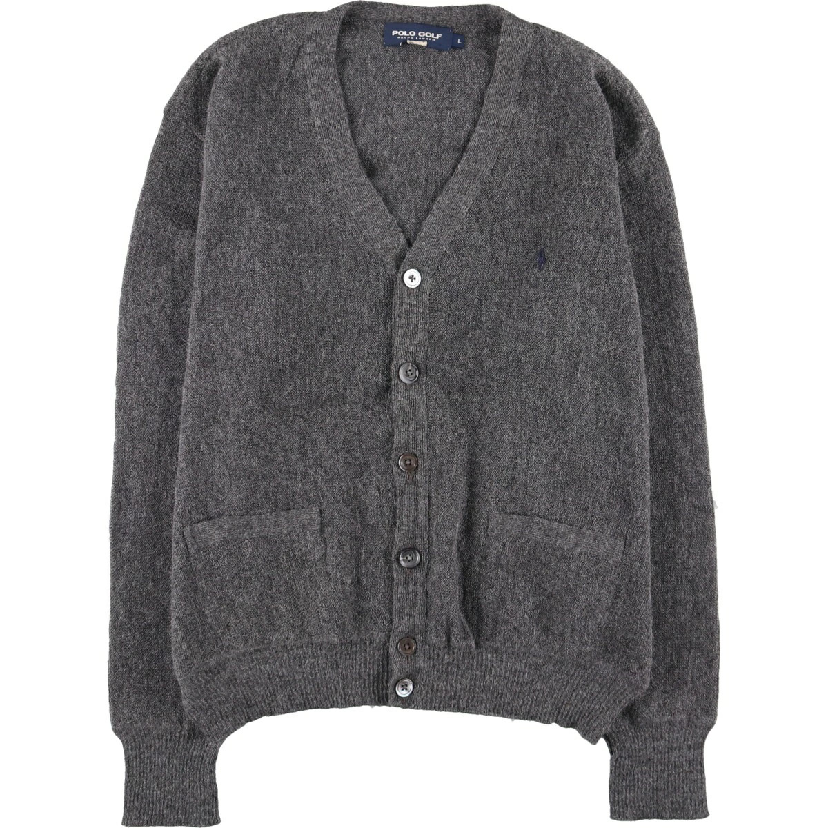 Vintage Ralph Lauren POLO GOLF polo golf cardigan men s L equivalent eaa546652 U