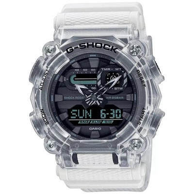 Men's Casio G-Shock Digital Analog GA-900SKL Clear Watch