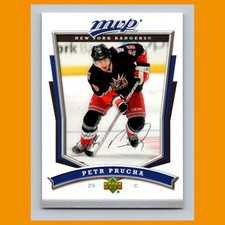 Petr Prucha #222 2007-08 Upper Deck MVP New York Rangers Hockey Card NHL