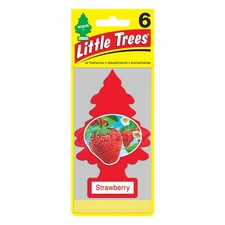 Little Trees Strawberry Hanging Air Freshener Home Car 6-12-24-48-96-144 pc