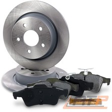 BREMSSCHEIBEN VOLL Ø280 + BREMSBELÄGE HINTEN FÜR FORD GRAND C-MAX AB BJ 12