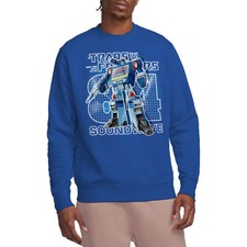 Image of Transformers Generations Retro Decepticon Soundwave 1984 Sweatshirt S-2XL, Royal