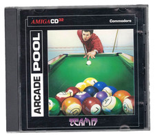AMIGA-CD32 Software in CD Hülle, ARCADE POOL, Pool-Billard-Simulation