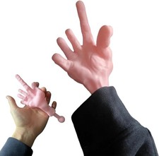 Scary Movie Tiny Hand, Display Prop Replica, Tiny Hands with Sticks Puppet