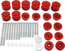 Super Duty Red Body Mount Bushing Kit for 2008-2016 Ford F250 F350 2WD 4WD