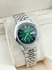 Vintage Seiko 5 Actus Men's wrist watch Automatic Watch|Green Dial|Day-Date