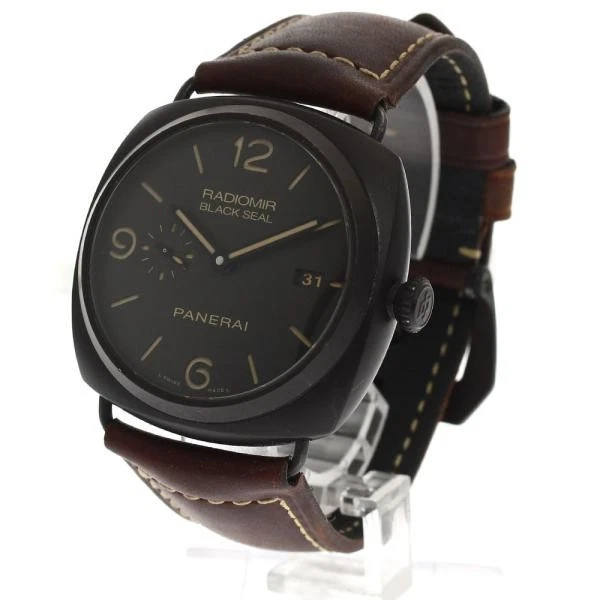 Panerai — Officine Panerai Radiomir Composite Black Seal PAM00505 45mm Leather #C4633