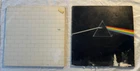 PINK FLOYD LOT OF 2 VINYL- THE WALL & DARK SIDE OF MOON. ROUGH BUT PLAYABLE!