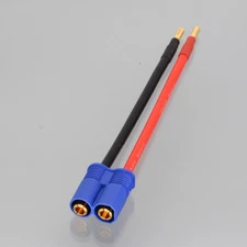 EC8 Male to 4mm Bullets Heavy Duty Ebike Charging Adapter Battery 10AWG 6inchs