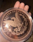 Morgan Dollar $1 Commemorative Round 5 oz. Pure Copper Round Golden State Mint