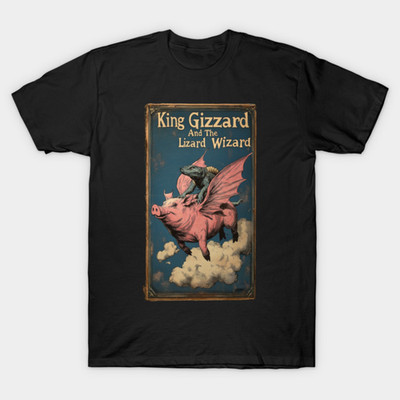 King Gizzard And The Lizard Wizard Flying Pig T-Shirt ZL777