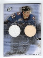 2000-01 SPx Peter Bondra Winning Materials PBO Washington Capitals White