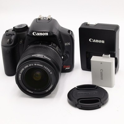 Canon EOS Rebel XSi SLR with a Canon 18-55mm f/3.5-5.6 IS Lens Kit *USED*