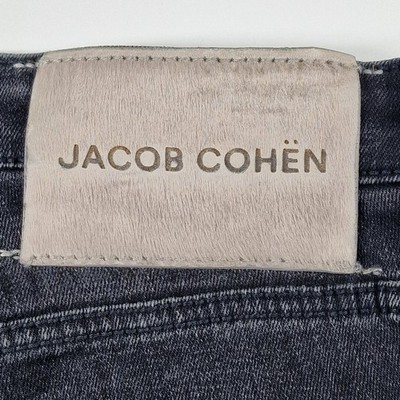 Jacob Cohen Men's W30 L28 Chris Luxury Denim Jeans Black Wash Slim