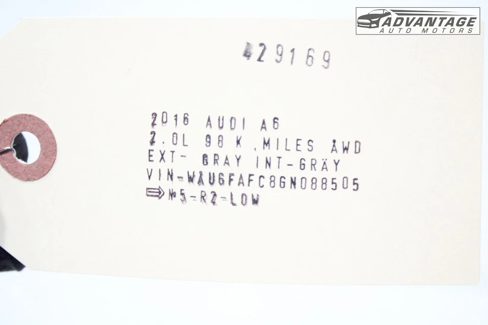 AUDI A6 QUATTRO 2012-2018 AWD suspensión trasera izquierda y derecha muelle helicoidal OEM Foto 4 de 4