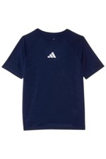 Adidas Kid's Boy Essential Poly Melange Top Dark Blue Heather