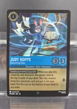 Disney Lorcana Judy Hopps - Uncovering Clues 156/204 Whispers in the Well Super