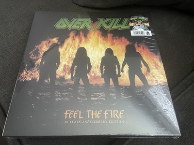 Overkill Feel the Fire 40th Anniversary Splatter Vinyl Box Sealed SOLD OUT 2025
