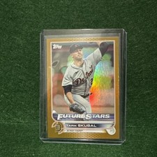 2022 Topps Series 2 - Future Stars Tarik Skubal #423 Gold Foil