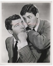 Vintage Photo 1948 Dean Martin Jerry Lewis NBC Radio promotional photo