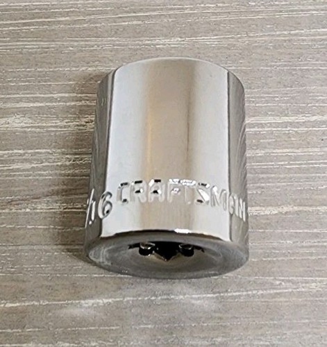 Craftsman 9/16" Socket 12 Point 1/4" Drive S-AD 43610 - Picture 2 of 5