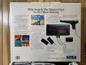 SEGA Master System Console System CIB Complete in Box - TESTED WORKING