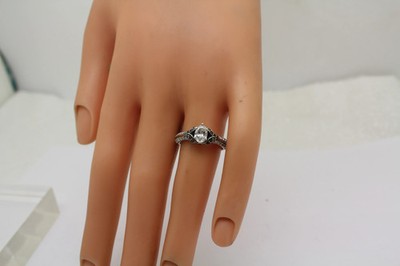 Disney Enchanted Evil Queen 0,50ct ctr. 1,0ctw DIAMANT Ring Gr. 7 #