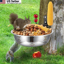 Squirrel Feeders for Outside, Metal House Big-8.5"-1.4L-SL-0