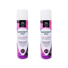 2 Pack Summers Eve Feminine Deodorant Spray Island Splash 2 Oz Each