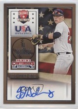 2015 Panini Contenders USA Baseball Ticket JJ Schwarz #57 Auto 0rf