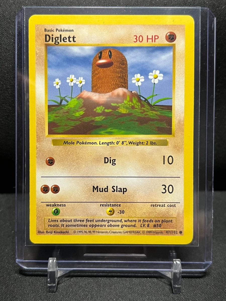 Diglett 047/102 Base Set (Shadowless) for sale | eBay