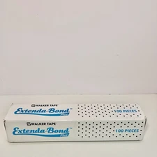 Walker Extenda Bond PLUS 1.5" X 12" Lace Wig Toupee Hair System Tape 100 Pieces