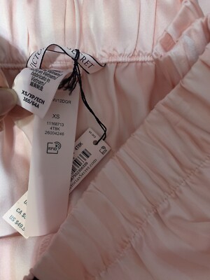Pantalon De Nuit PINK Victoria's Secret SLEEP - Taille XS - Rouge - Neuf Avec étiquettes